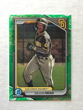 2024 Bowman Chrome Dillon Head Prospect Lunar Glow Refractor #BCP-109 Padres
