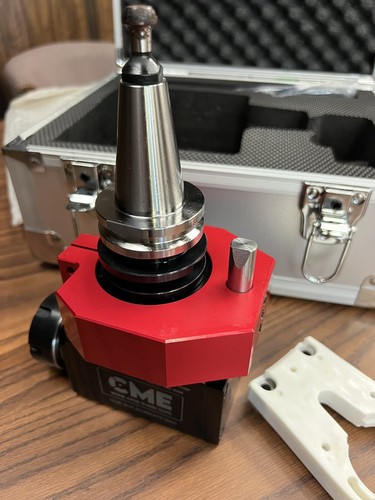 ISO30 ER32 Fixed Angle Head Collet Chuck 90° Angle 1:1 Gear Ratio #AH-ISO30-ER32 - Picture 3 of 6