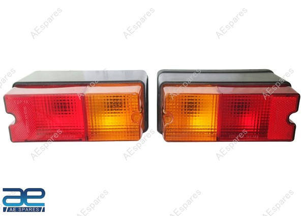 Hinten Heck Bremslicht Lampe Paar Montage FüR Massey Ferguson Traktor Aes-image