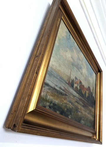 Ove Carl Svenson 20th Century Antique Vintage Danish Expressionist Oil Painting - Picture 6 of 8
