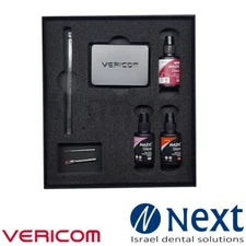Dental acrylic composite LC shade color liquid Mazic Glaze special kit Vericom 