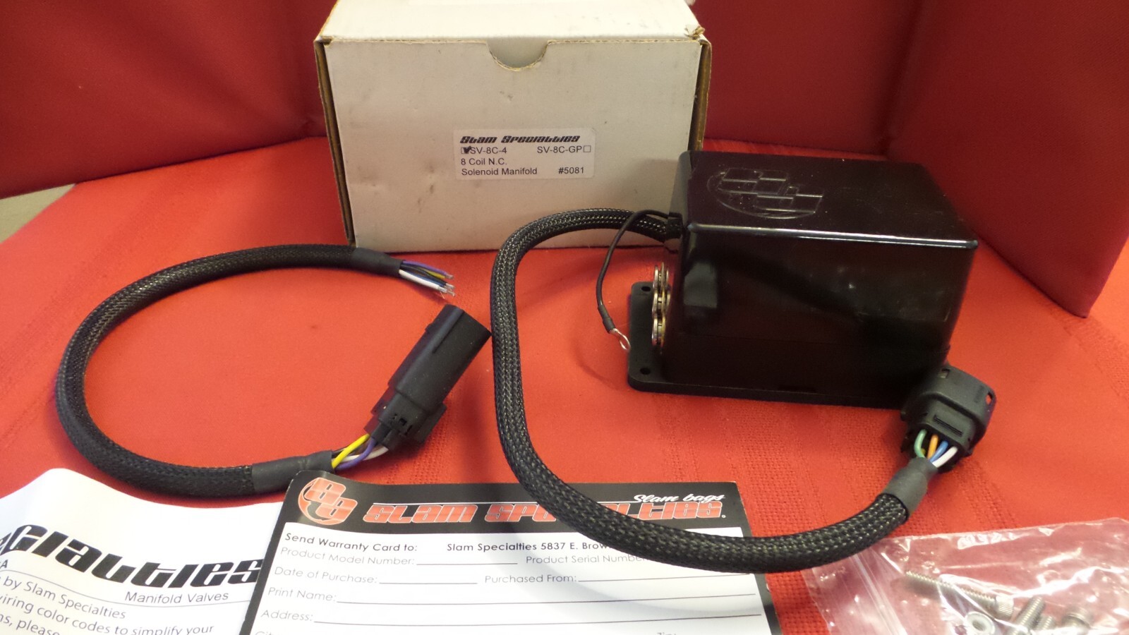 New Slam Specialties 4corner 3/8″ valve manifold Air Ride Suspension