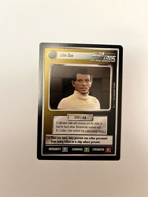 Star Trek CCG 1E - Q-Continuum - John Doe - Uncommon