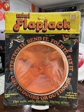 Topco Frisbee Flapjack rubbery flying disc great for indoor guts 1979 sealed