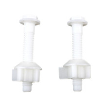Toilet Seat Hinge Bolts Screw and Nut Set 2.5 Inch Easy Installation SET OF 2