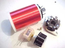 Approx. 540khz to 2.0mhz Coil/Variable Capacitor & 8-Pin Plug-in Coil Form