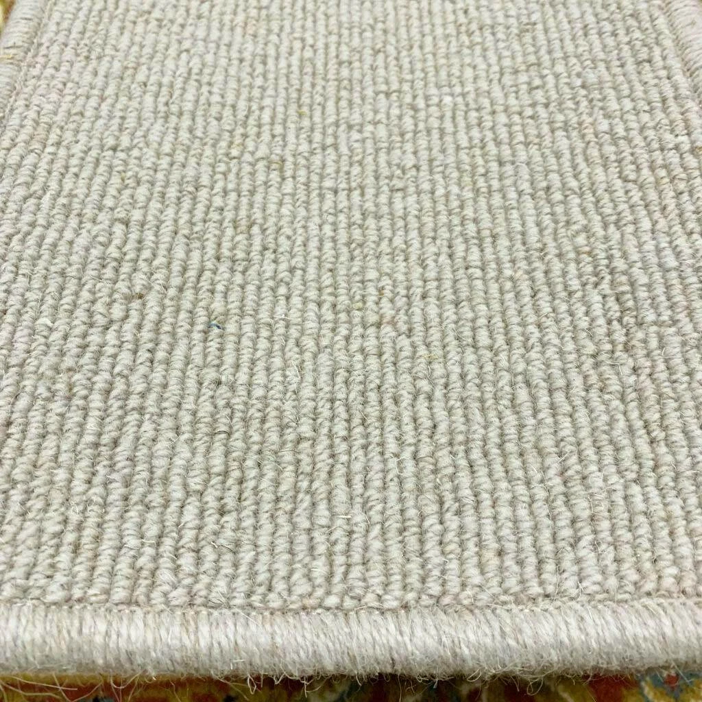 Berber Carpet Remnant Roll End In Oasis Beige Wool Loop Rib Pile 5x7m 38 Off