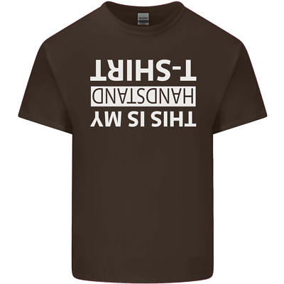 T-Shirt This Is My Handstand Gymnastik Herren Baumwolle T-Shirt Top