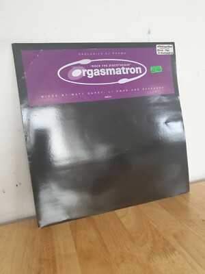 Orgasmatron Rock The Discotheque 12 Inch Vinyl Dance Record 