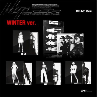 aespa Whiplash BEAT ver 封入 ウィンター まとめ売り On Hand [WINTER ver] aespa 5th Mini Album [Whiplash] BEAT Ver