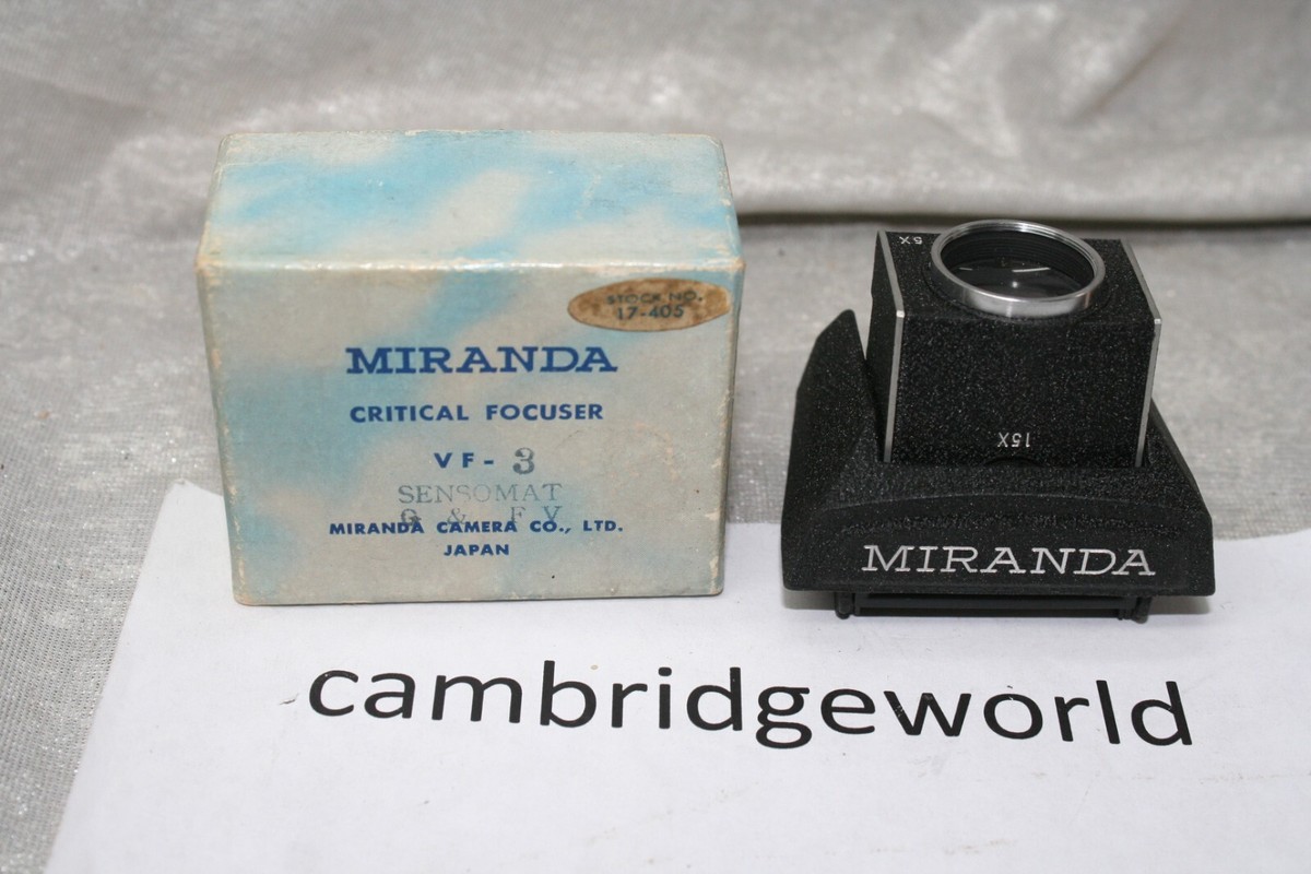MIRANDA VF-3 VF3 CRITICAL FOCUSER GENUINE MIRANDA BRAND NEW OLD