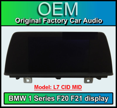 BMW 1 Series display screen, BMW F20 F21, L7 CID MID, LCI Multi function