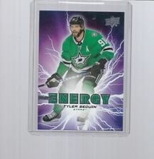 2019-2020 UPPER DECK SERIES 1 HOCKEY PURE ENERGY TYLER SEGUIN #PE-27