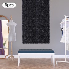 6PCS 60 40cm Artificial Flower Wall Panels for Gardens Parties Decor Backdrop US