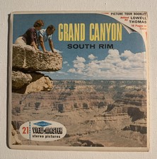 View-Master GRAND CANYON SOUTH RIM - A361 - 3 Reel Set Booklet V3