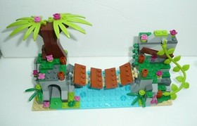 Parts + Pieces Lot LEGO Friends Set 41036 Jungle Bridge Rescue Mia Helicopter