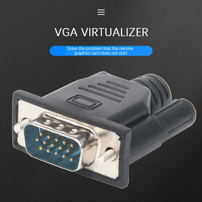 Virtual display adapter clearance