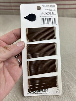 Amazon.com : Conair Bobby Hair Pins, Brown Bobby Pins in Storage Tub, 500  Pack : Hair Pins : Beauty & Personal Care Conair Bobby Pins in Tub、ブラウン、500パック