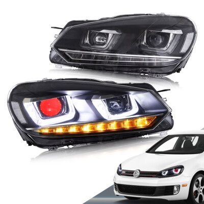 VLAND Set-Scheinwerfer für Golf 6 VI MK6 GTD TSI TDI 2010 2011 2012 2013 2014
