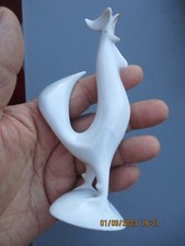 Joli Petit Jeune Coq Hungary Faïencerie Hongroise Hollohaza 14.5cm :Petit éclat