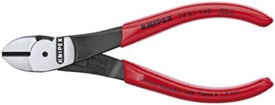 1 x KNIPEX Werkzeuge - Seitenschneider mit hoher Hebelwirkung (7401140)