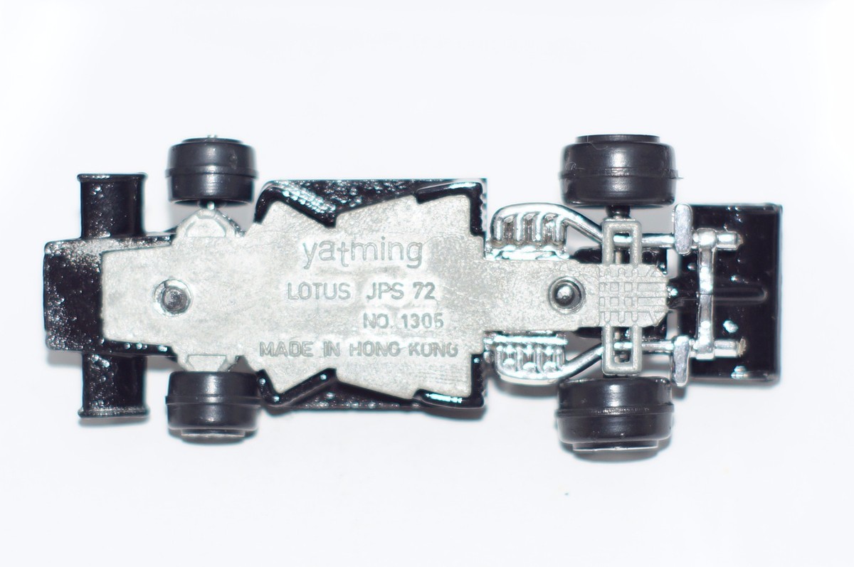 ORIGINAL Yatming (Yat Ming) - Lotus JPS 72 No. 1305 - Black John 