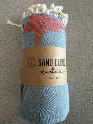 New Sand Cloud Starry Night USA Beach Towel Turkish Organic Cotton 37''x67''