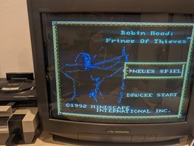 2x NES Nintendo Spiele: Robin Hood & Top Gun | Konami | DE-Version | NOE/FRG