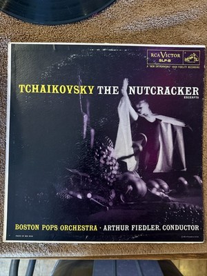 Tchaikovsky Nutcracker Excerpts LP Boston Pops Fiedler RCA Victor