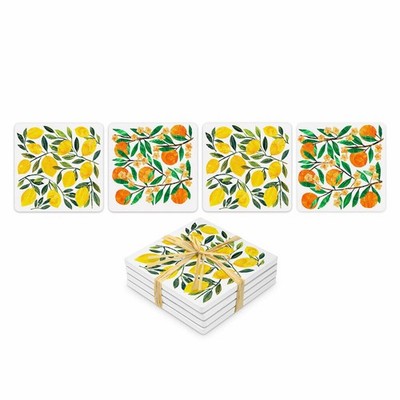 PPD Traceys Garden x 2 Design Coaster 4-tlg. Untersetzer Glasuntersetzer Dolomit