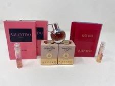 3 Valentino Born in Roma Donna  3 Valentino Voce Viva & 2 Azzaro Girl mini box