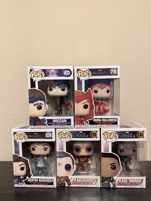 Funko Pop! Collectible Figures Marvel Lot of 5