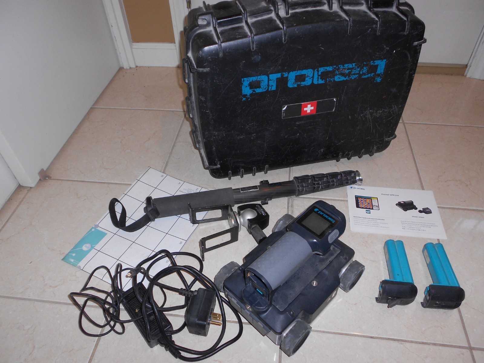 PROCEQ MODEL GP8000 GROUND PENETRATING RADAR