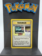 Pokémon TCG No Removal Gym 103/132 Gym Heroes Rare WOTC Vintage Trainer Card on eBay
