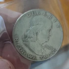 1948 Franklin Half Dollar 90% Silver US Coin Circulated Liberty Bell