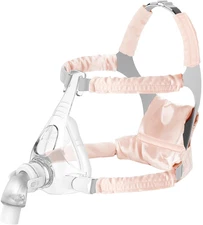 7 PCS Satin CPAP Mask Strap Covers, Comfortable CPAP Strap Covers (Pink)