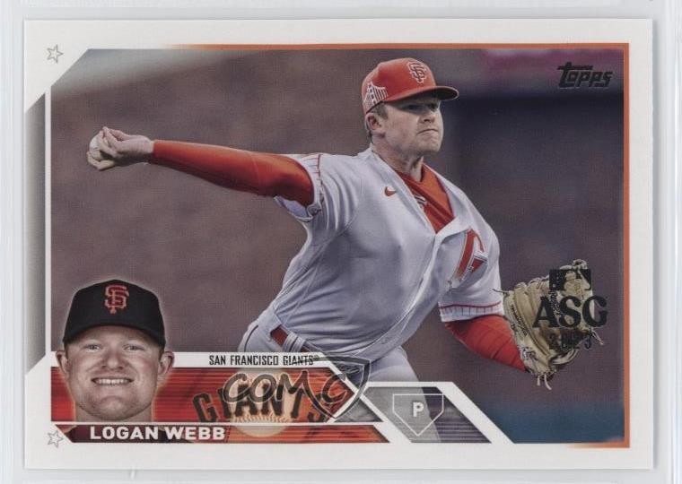 2023 Topps Complete Set All-Star Game Logan Webb #368 0h1