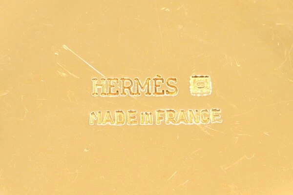 Hermes necklace, enamel, choker, black, gold hardware, cloisonn?, leather, - Image 4 of 4