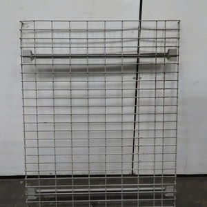36" x 45" Wide Welded 2 Channel Double Waterfall Pallet Rack Wire Decking