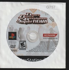 Dance Dance Revolution SuperNova Sony PlayStation 2 Sleeved Video Game No Case