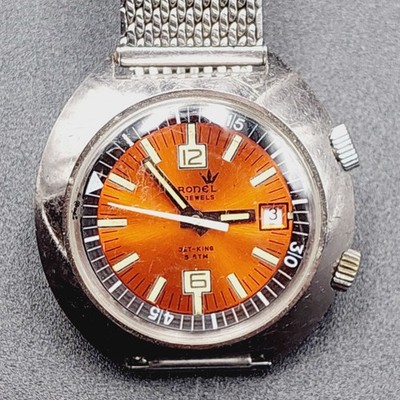 Vintage Cronel Jet-King EB 8800 ? | Rot Metallic Glänzend 1970s 