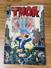 The Mighty Thor #138 Vintage Marvel Comic 1967 - Raw Ungraded