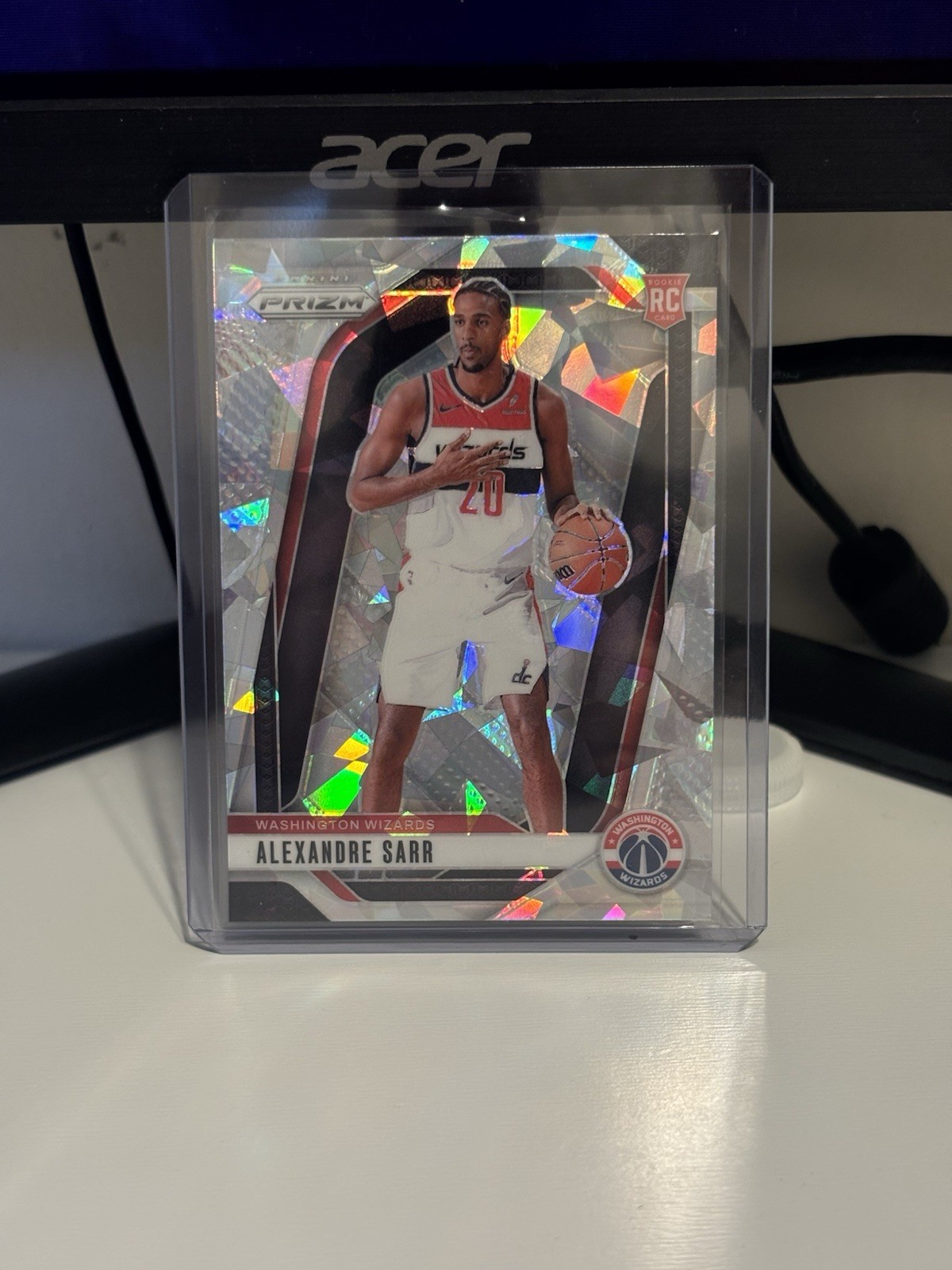 2024-25 Panini Prizm - Alexandre Sarr #264 Ice Prizm (RC)