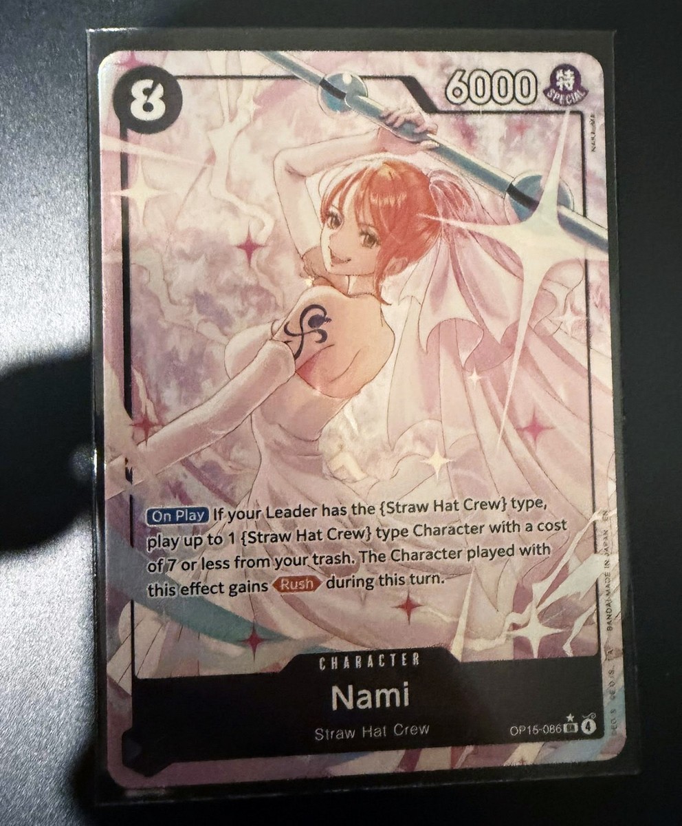 Nami OP15-086 SR Parallel Adventure on KAMI's Island ONE PIECE