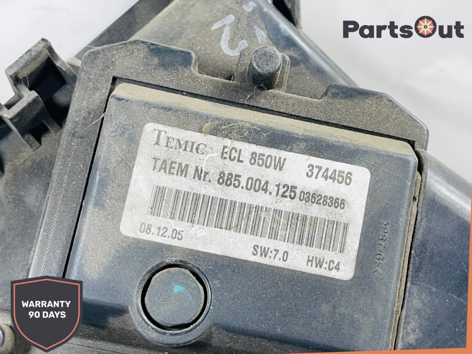 05-14 Mercedes W221 S550 CL63 AMG Motor Radiador Ventilador Conjunto Motor OEM Foto 4 de 4