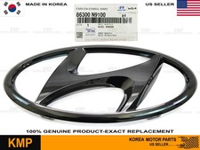 Genuine Front Grille Emblem Black For 2022-2024 Hyundai Tucson 86300-n9100