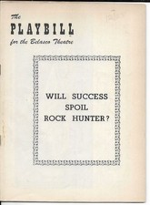 Jayne Mansfield Playbill 1956  