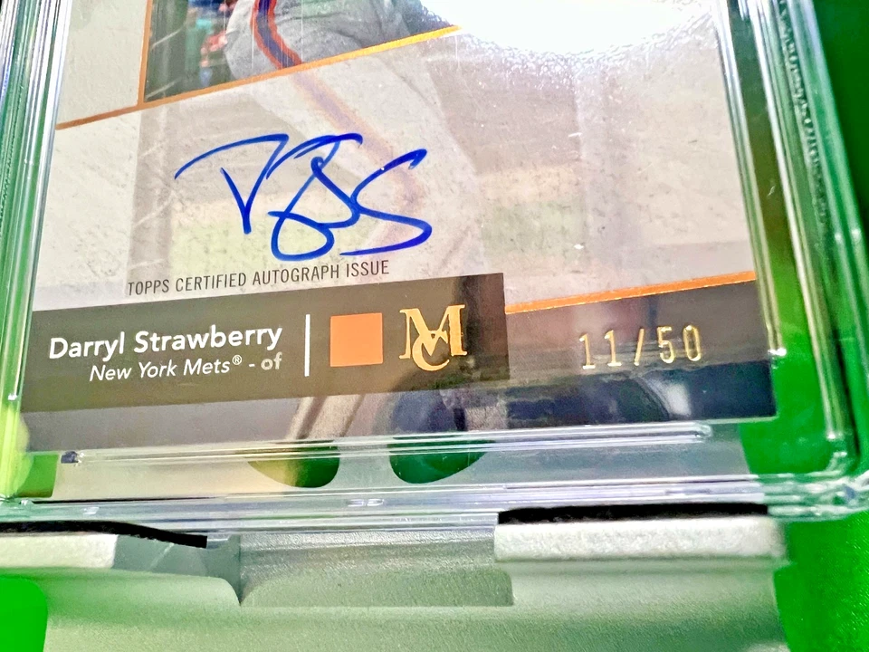 Darryl Strawberry 2024 Topps Museum COPPER  /50 CGC x JSA ✌🏻AUTHENTIC AUTO 10🔥 - Image 2 of 4