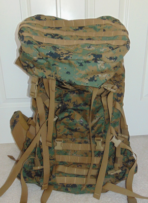 USMC Marine Corps ILBE MARPAT Rucksack Backpack Main Pack Propper