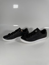 K-Swiss Court Pro II CMF Black Leather Low Top Sneakers Men s Size 10